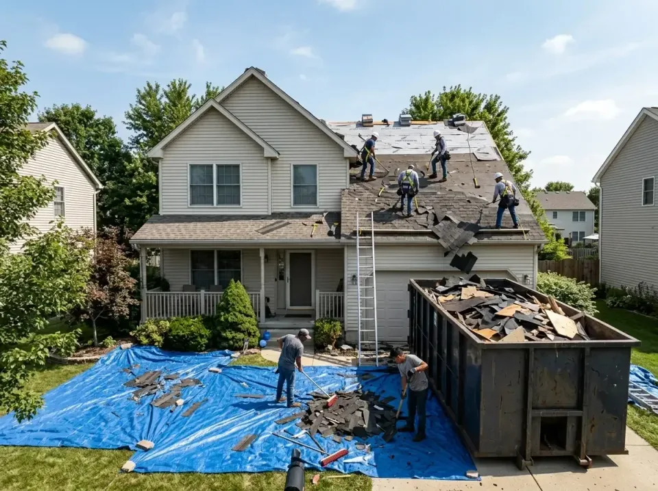 roof-replacement-debris-remova-004 — frequently asked questions, Cheapest Dumpster Rentals in Sugarcreek, OH